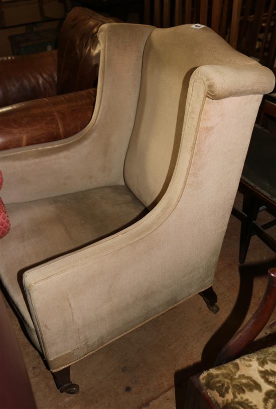 Waring & Gillow wingback armchair